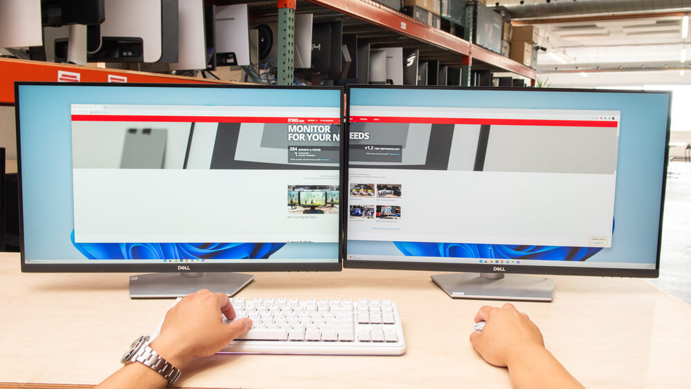 The Value of a Two-Monitor Desktop