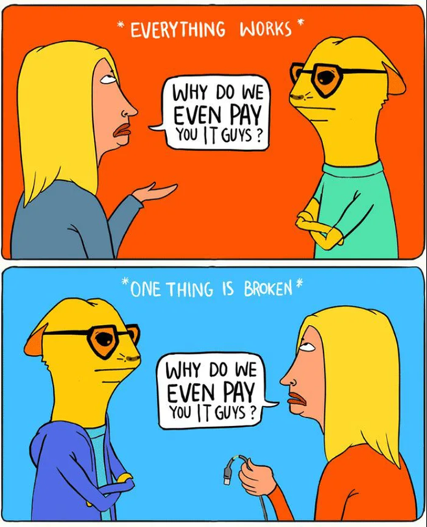 Do You Know Why You Need IT?